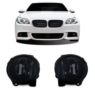 JOM Tågelygtesæt røgfarvet glas BMW 5 Serie F10 og F11 årgang 2010-/Gran Turismo (F07) Årgang 2009-