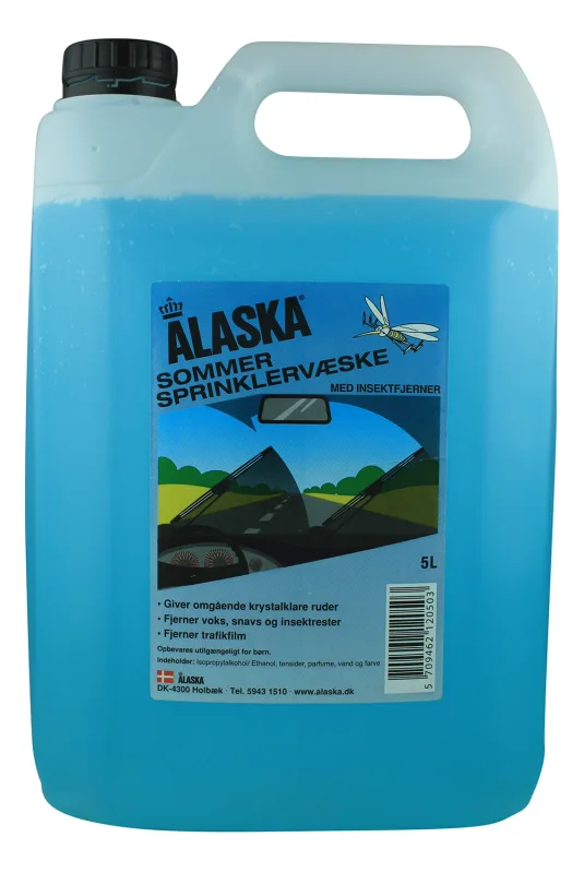 Alaska sommersprinklervæske 5 ltr.