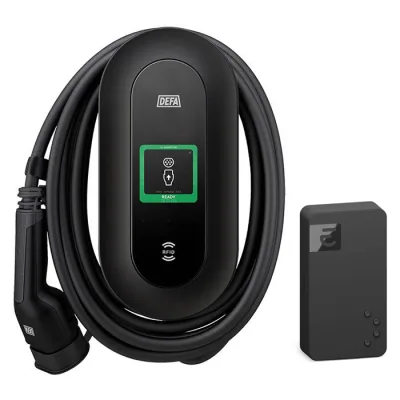 DEFA Power Solar ladestation 6 m. kabel 22kw