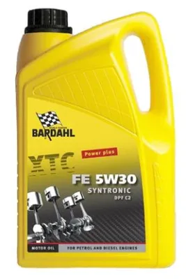 Bardahl Motorolie - XTC FE 5W/30 C2 Synthronic 5 ltr.