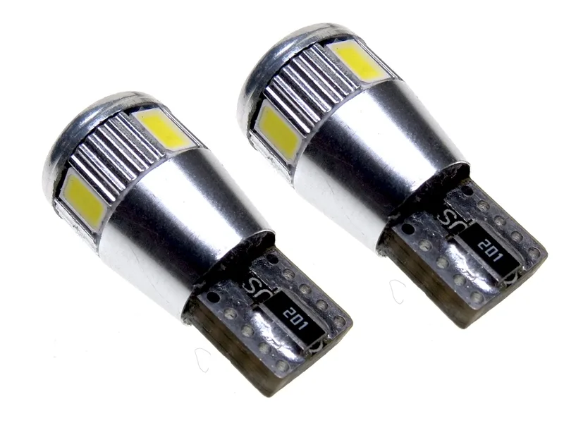 Xenon Positionssæt, Can-Bus 12V- 6000K - W3W / W5W 6xSMD - 2 stk.