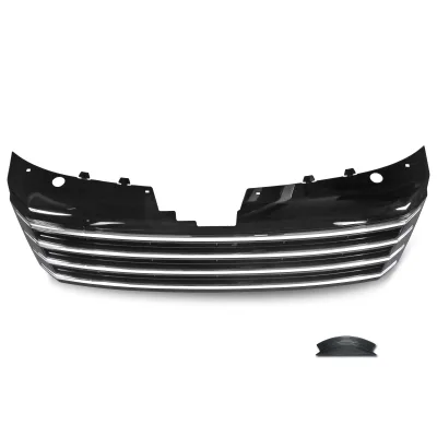 JOM Frontgrill sort/krom til VW Passat B7 (Type 36) årgang 11.2010- - uden logo