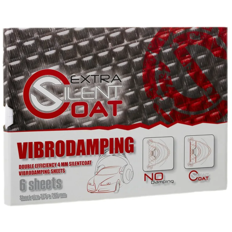 Silent Coat Extra, 4 mm, 6 plader