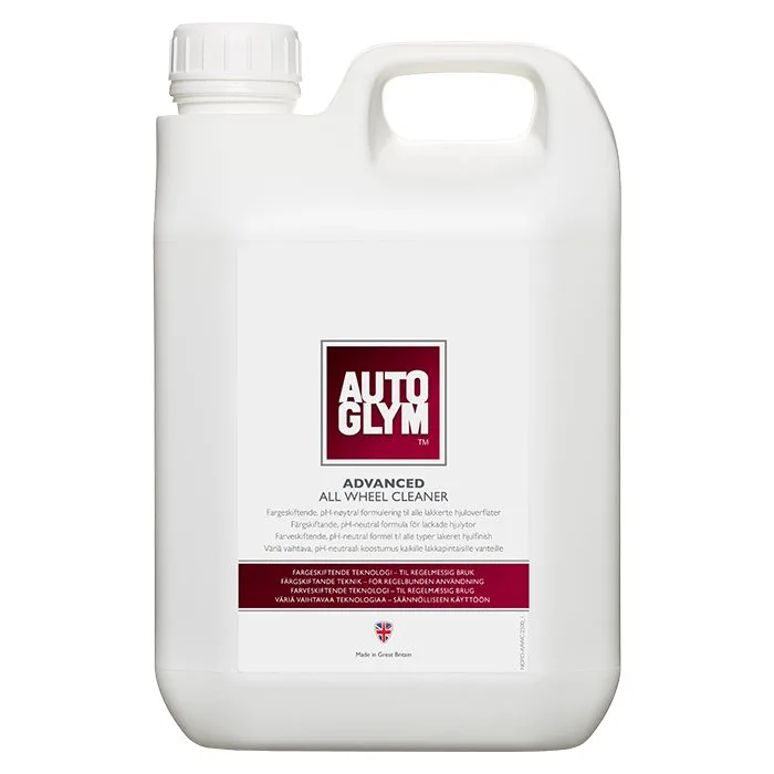 Autoglym Fælgrens / Advanced All Wheel cleaner, Syrefri  2,5 ltr