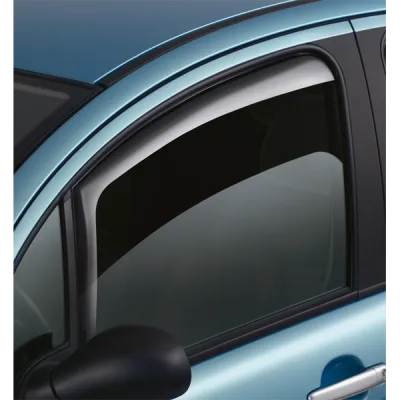 Climair Vindafvisere til Suzuki Alto / Nissan Pixo 5drs 2009-, røgfarvet - 2 stk.