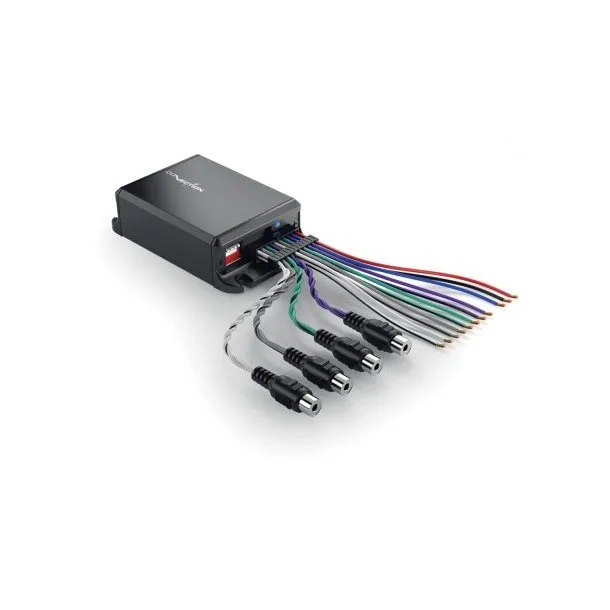 Connection SLI4.2 højtaler til RCA signal converter