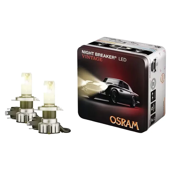 Osram Night Breaker Led Vintage H4 ECE +330% - sæt