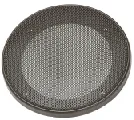 Universal højtalergrill 165 mm / 6,5" - Rund