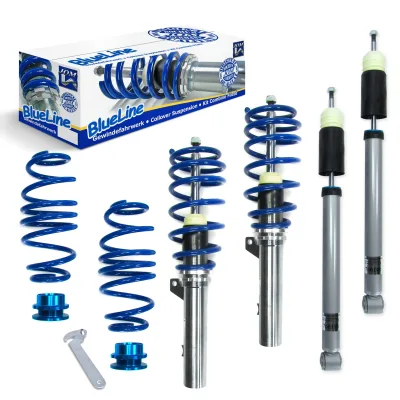 Blue Line - Gevindundervogn til Seat Leon Type 5F - fast bagbro