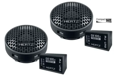 Hertz Dieci DT24  24 mm diskantsæt med delefilter, 80 W