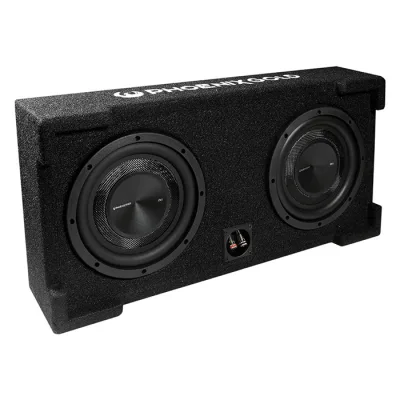Phoenix Gold 2X8" 250 W RMS 2Ohm passiv sub. box