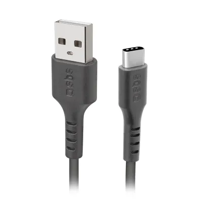 SBS USB C til USB A kabel 1,5 meter - Sort