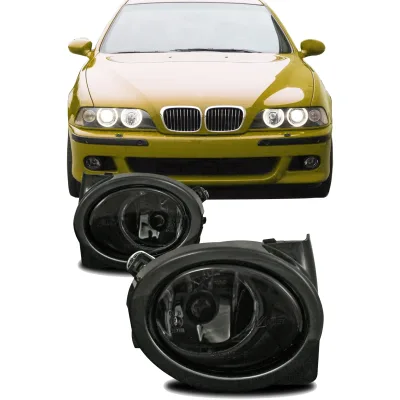 JOM Tågelygte sæt røgfarvet BMW 3 Serie E46 M3 årgang 1998- 2007 / 5 Serie E39 M5 årgang 1998-2005