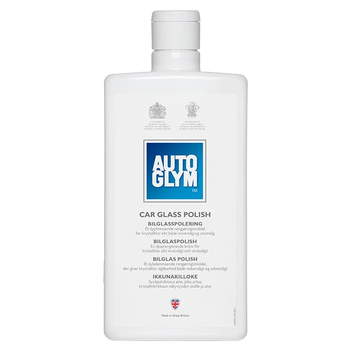 Autoglym RUDERENS - Car Glass Polish med Antidug - 500 ml.