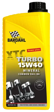 Bardahl Motorolie - XTC 15W/40 Turbo ( Mineralsk baseret )  1 ltr