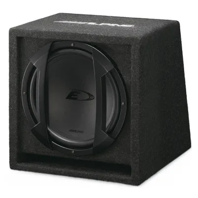 Alpine SBE-1244BR 12" Subwoofer i Basreflekskasse