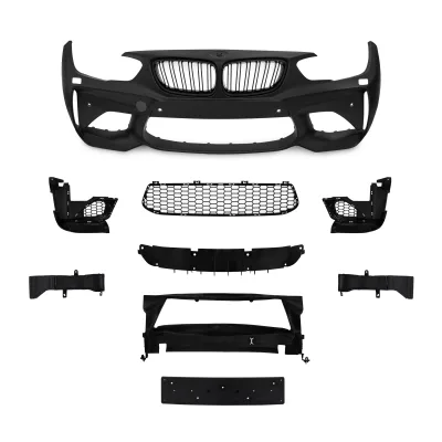 JOM Forkofanger Sports design med grill til BMW 1 serie F20 LCi / F21 LCi årgang 2015-2018