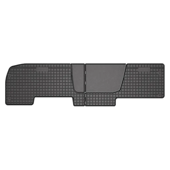 Gummimåtter Opel Vivaro B van 9 seats 14-19, Nissan Primastar I 06-16, Renault Trafic II 01-14, Renault Trafic III 14- 2 ræk