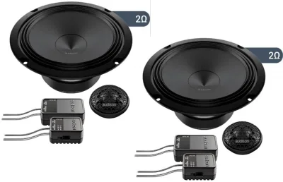 Audison Prima APK 165-2Ω komponenthøjttalersæt - 165 mm / 2 Ω