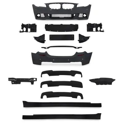 JOM Body kit inkl. sideskørter og PDC-huller til BMW 5 serie F10 sedan, Årgang 2010-2013
