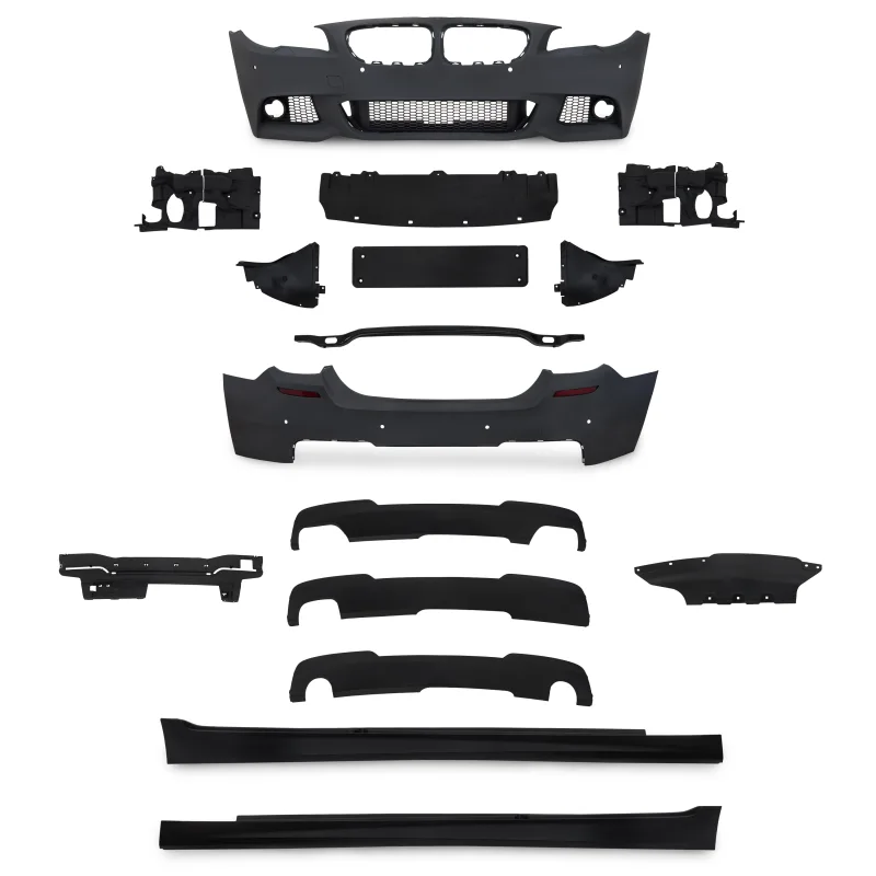 JOM Body kit inkl. sideskørter og PDC-huller til BMW 5 serie F10 sedan, Årgang 2010-2013