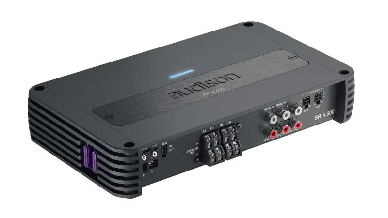 Audison SR4.500 4-kanals forstærker, 4 × 220 W