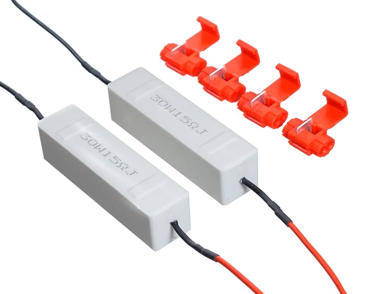 Snyde-modstande 16W/12V - 2 stk.