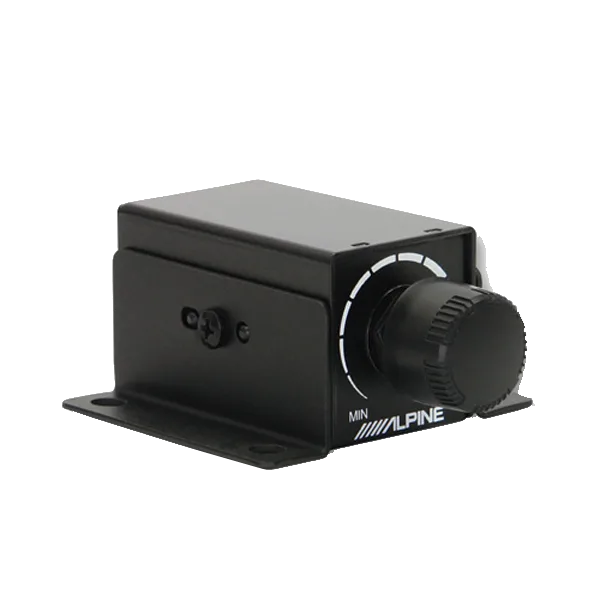 Alpine RUX-KNOB2 Fjernstyring til subwoofer med kabel