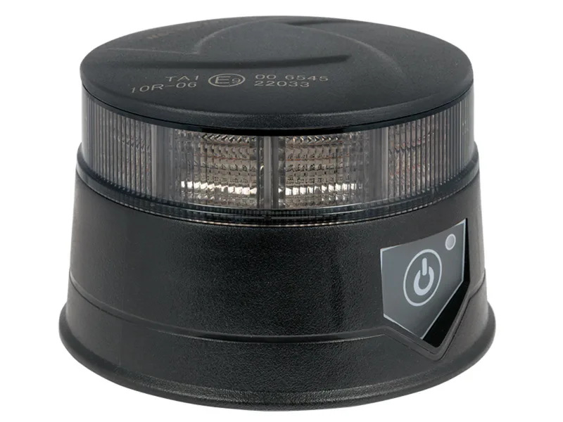Truck Vision led beacon/lygte - genopladelig m. magnetmontering