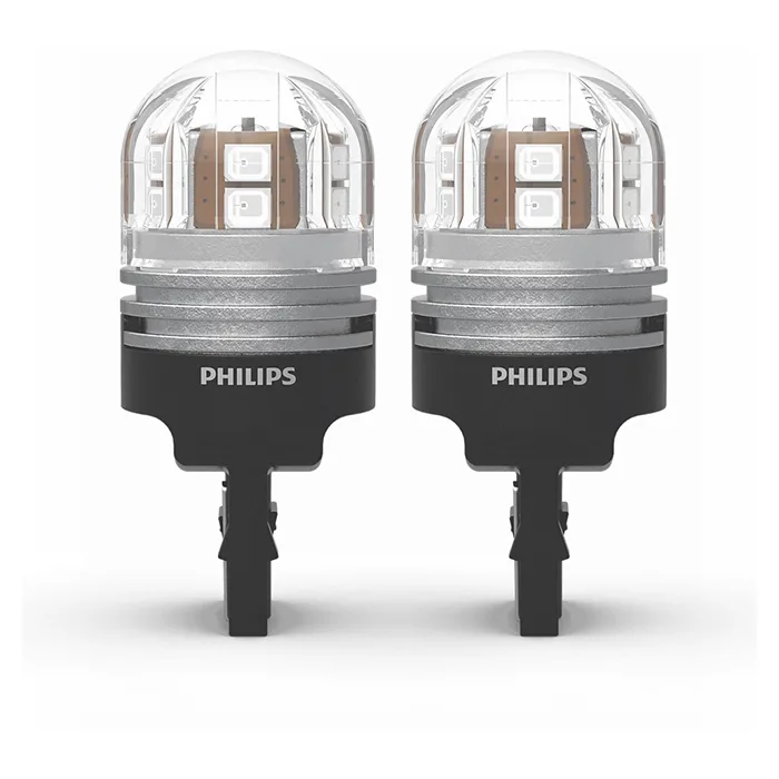 Philips Ultinon Pro7000 LED W21/5W Rød 12V - Sæt