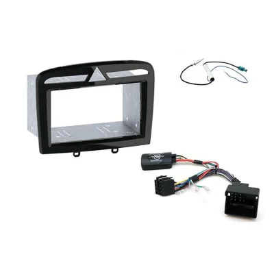 CTKPE05 2-DIN komplet kit til Peugeot 308