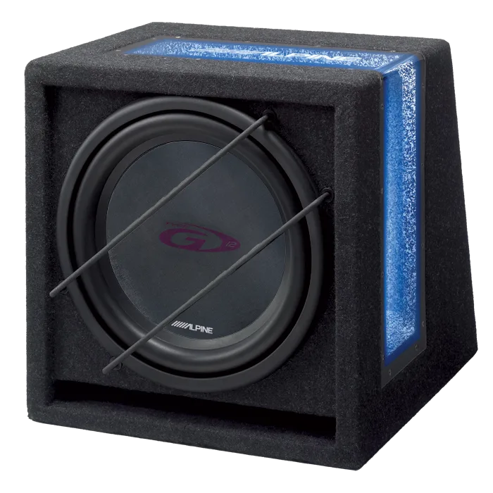 Alpine SBG-1044BR 10" Subwoofer i Basreflekskasse