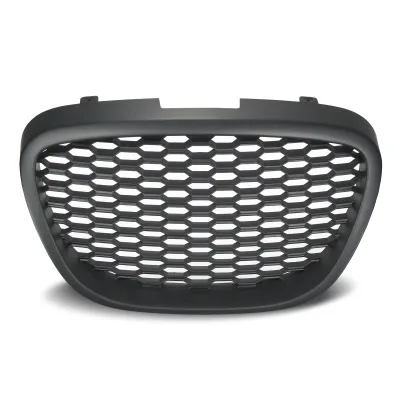 JOM Frontgrill med hony comb gitter sort til Seat Altea 1P årgang 2004-2009 - uden logo