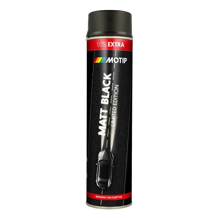 Motip Universallak Limited Sort Mat - 600 ml.