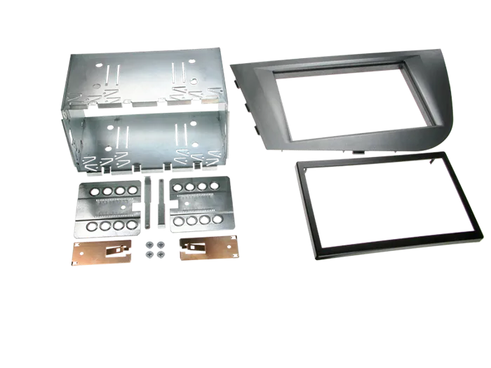 Radioramme 2 DIN kit til Seat Leon årgang 2005-2010, antracit