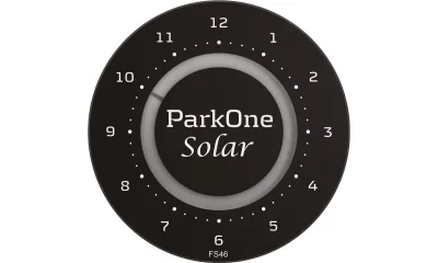 ParkOne Solar elektronisk P-skive