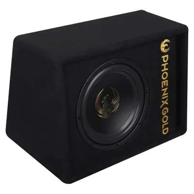 Phoenix Gold 10" aktiv Sub M. kabler & remote
