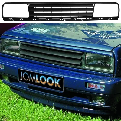 JOM Frontgrill sort uden logo til VW Jetta 2, 19841992