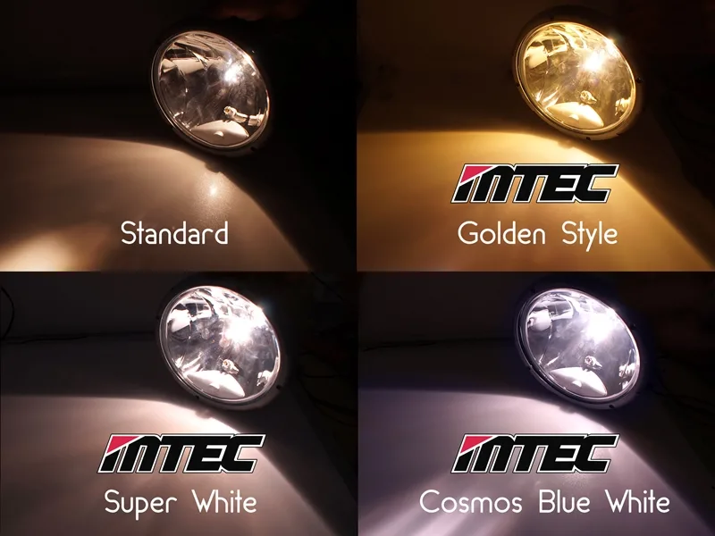 MTEC Cosmos Blue white pærer H8 12V 35 W - 2 stk.