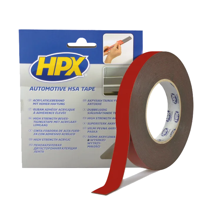HPX dobbeltklæbende tape 6 mm x 10 m