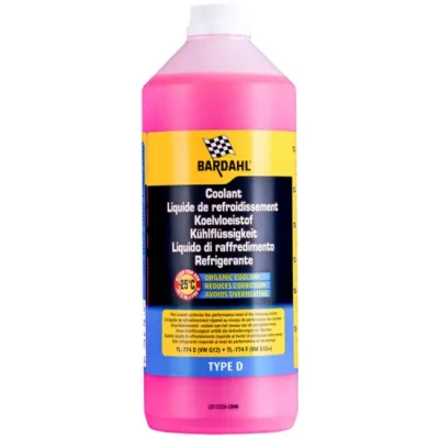 Bardahl Rød kølervæske (VW G12)+ 1 ltr