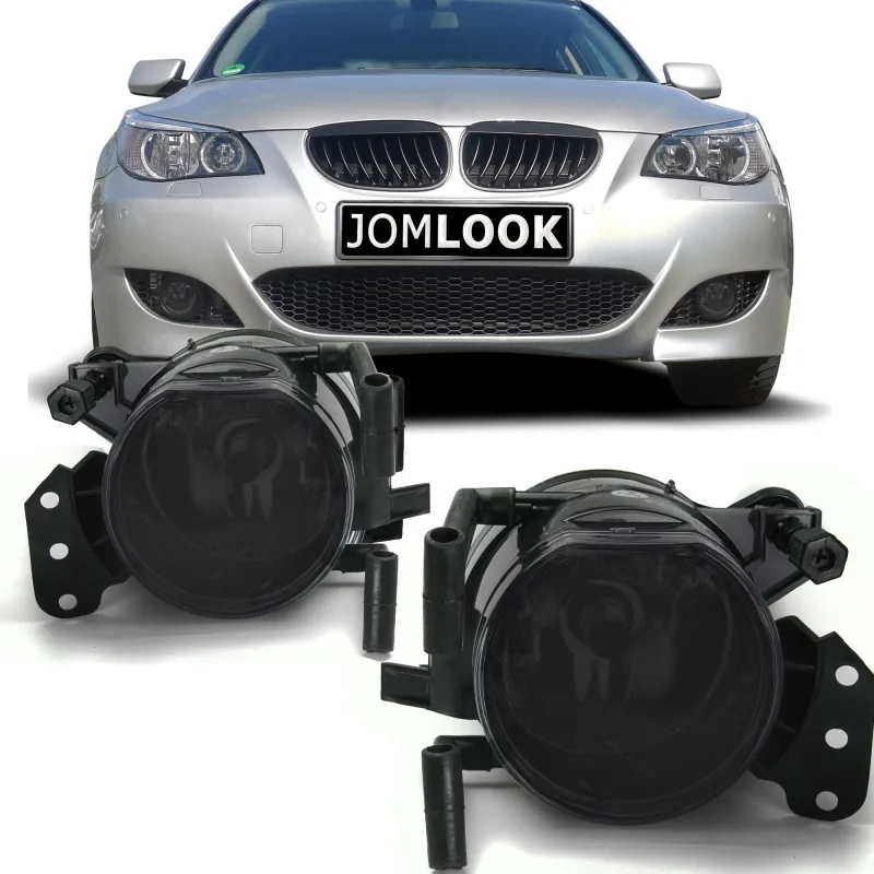 JOM Tågelygtesæt røgfarvet BMW 5-Serie E60 årgang 2001-2010 / Touring E61 årgang 2004-2010