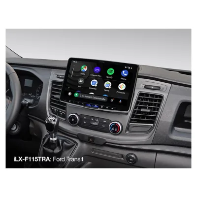 Alpine Halo11 iLX-F115D bundle Transit Custom 2018-