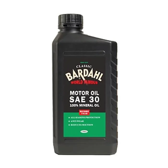 Bardahl Motorolie - Sae30 Singlegrade Classic  1 ltr