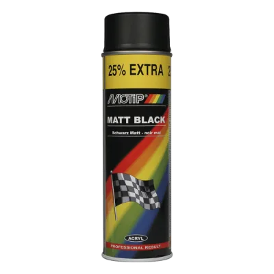 Motip universallak Sort mat - 500 ml.