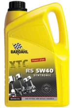 Bardahl Motorolie - XTC RS 5W/40 Syntronic 5 ltr