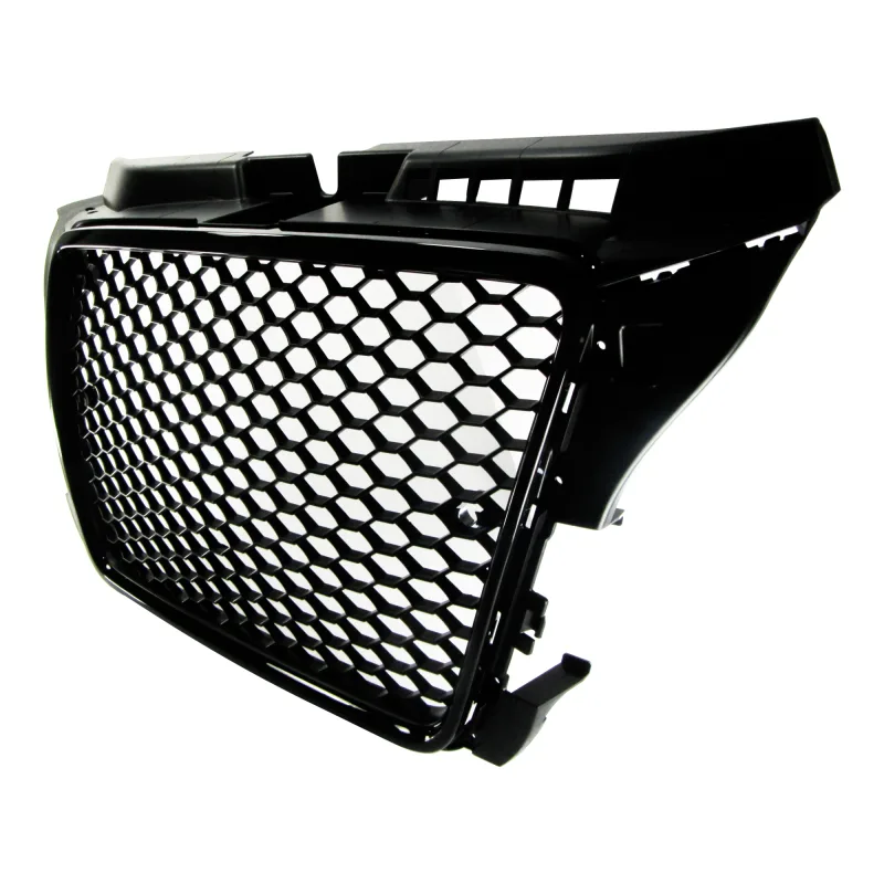 JOM Frontgrill honeycomb i mat sort til Audi A3 8P årgang 2009-2012