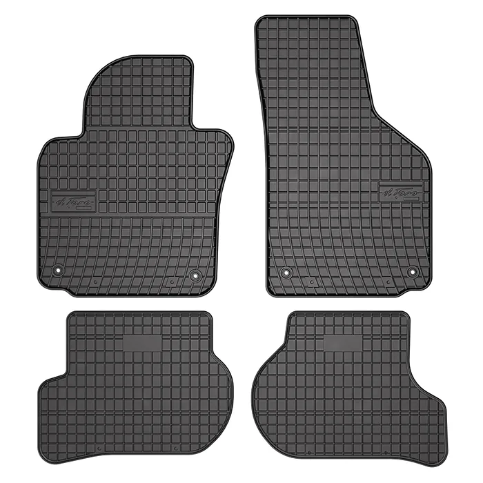 Gummimåtter Seat Leon II, Toledo III / Skoda Octavia II / VW Golf V, VI