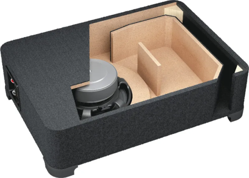 Audison Prima APBX 8 R subwoofer i basreflekskabinet - 8" / 250 W RMS