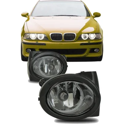 JOM Tågelygte sæt klar glas BMW 3 Serie E46 M3 årgang 1998-2007 / 5 Serie E39 M5 årgang 1998-2005